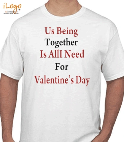 us-being-valentine-day - T-Shirt