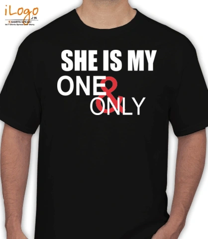 SHE-IS-MY-ONE-ONLY - T-Shirt