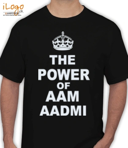 the-power-of-aam-aadmi - T-Shirt