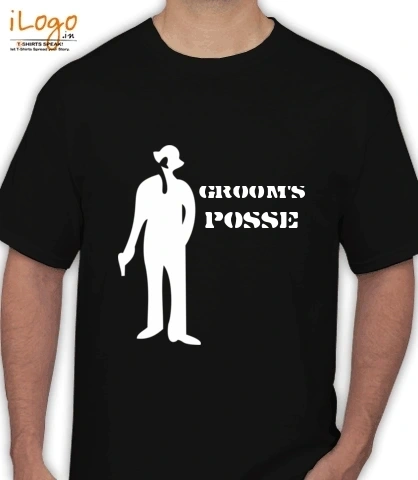 groom%s-pose - T-Shirt