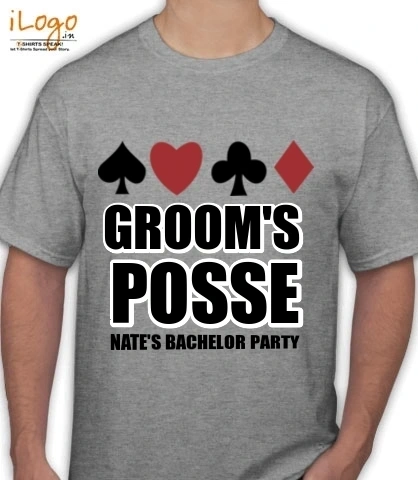 GROOM%S-POSSE - T-Shirt