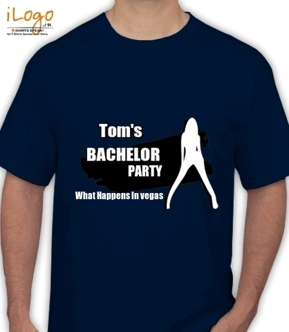tom%s-bachelor-party - Men's T-Shirt