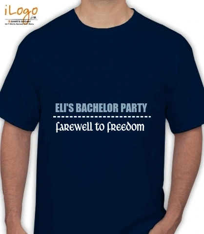 ELI%S-BACHELOR-PARTY - Men's T-Shirt