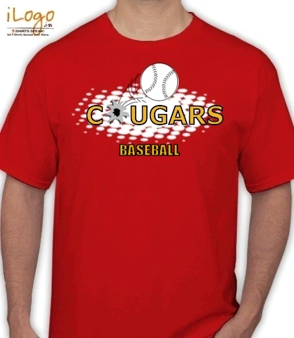 Cougars-Baseball-Design- - T-Shirt