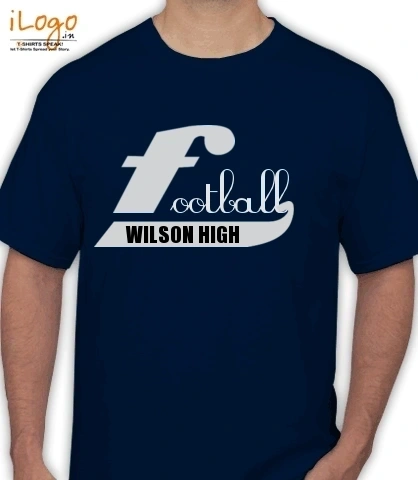 WILSON-HIGH-Football - Men's T-Shirt