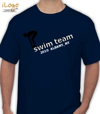 albany-swim - Men's T-Shirt