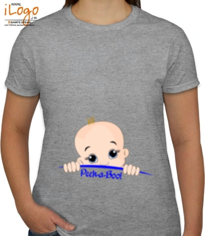 Baby-Boy-Peek-a-Boo - T-Shirt [F]