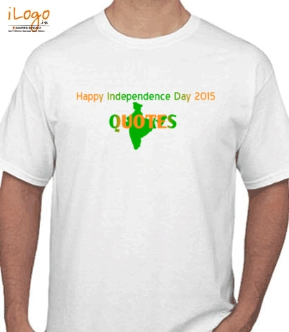 Happy-Independence-Day--Quotes - T-Shirt