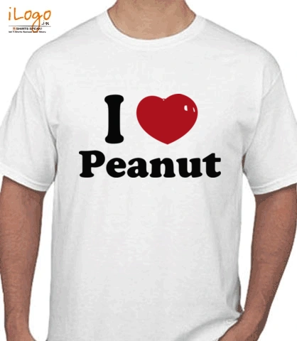 I-LOVE-peanuts - T-Shirt