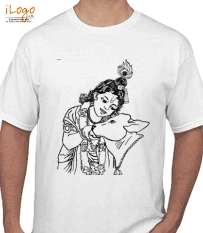 krishna-cow - T-Shirt