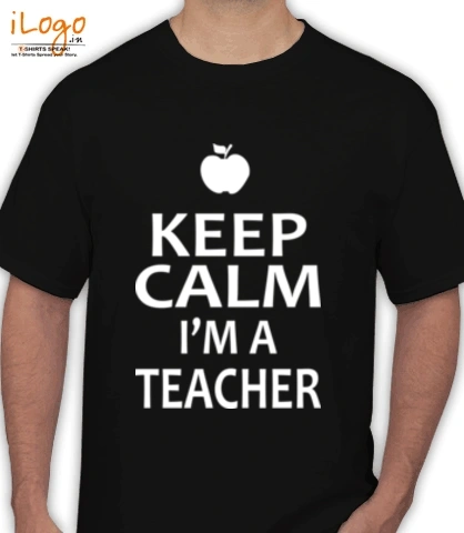 KEEP-CALM-TEACHER - T-Shirt