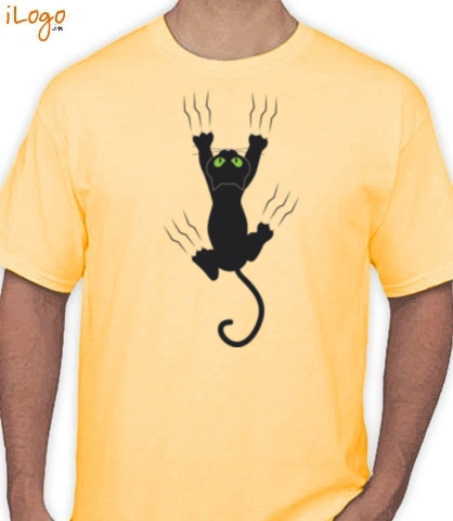 Black-cat - T-Shirt
