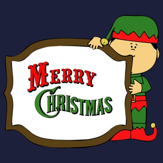 Elf-merry-christmas-sign