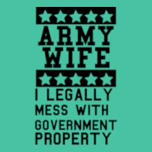 army-wife-slogan-on-green