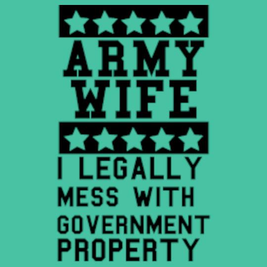 army-wife-slogan-on-green