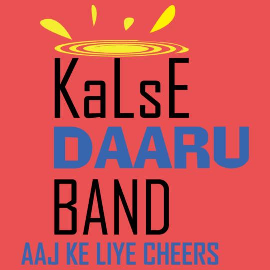 kal-se-daru-band Personalized Men's T-Shirt India
