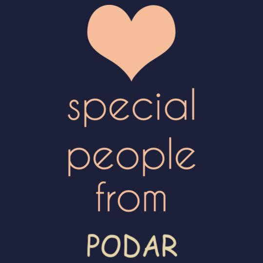 special-people-are-from-podar