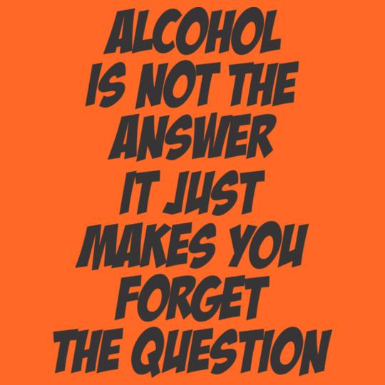 ALCOHOL-IS-NOT-A-ANSWER