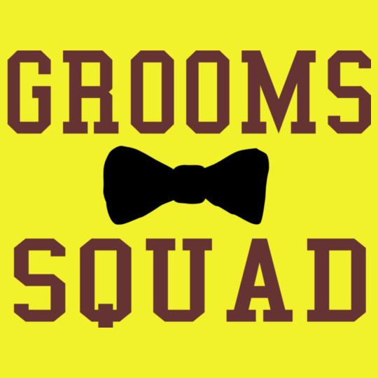 Groom-squad