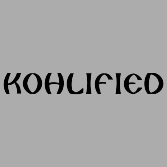 Kohlified