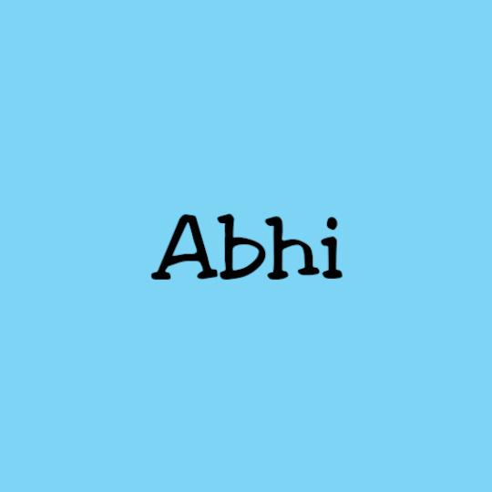 Abhi