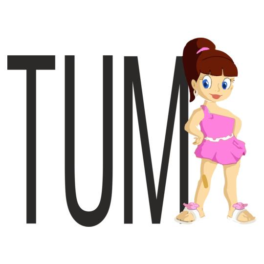 hum-tum-womens-t-shirts