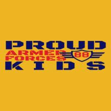 proud armed forces kid