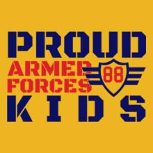 proud armed forces kid