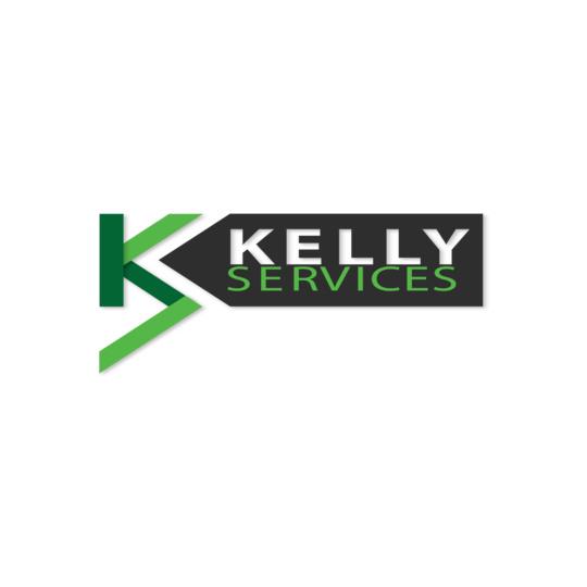 KELLY-SERVICES-V-neck-Tees