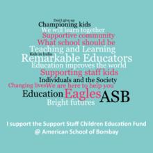 support children of the staff of the american school of bombay