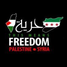 freedom for syria and palestine