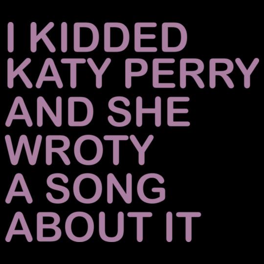 i-kissed-katy-perry-and-she-wrote-a-song-about-it-tshirt