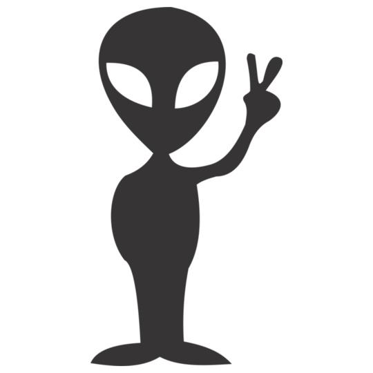 Alien-Peace-T-Shirts