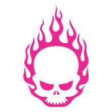 Skull-In-Flames