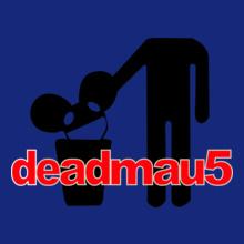 Deadmau-Head-on-Trash-Men-T-Shirt