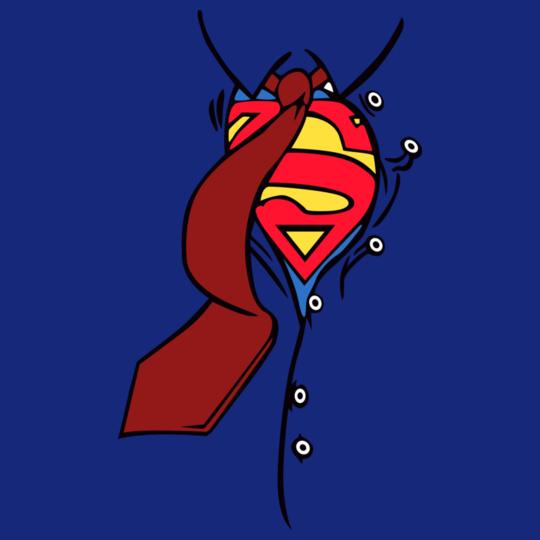 t-shirt-superman-under-white-clark-tee
