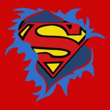 t-shirt-femme-superman-torn-logo