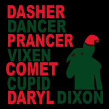 reindeer-names-daryl-dixon-christmas-tee-shirt